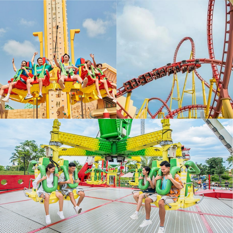 Vui chơi thoả sức với khu vui chơi ngoài trời