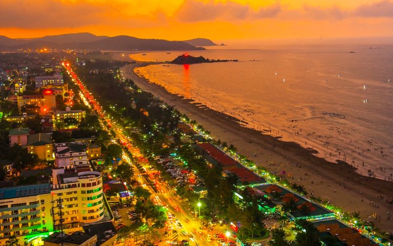 Vị trí của các khách sạn Cửa Lò gần biển