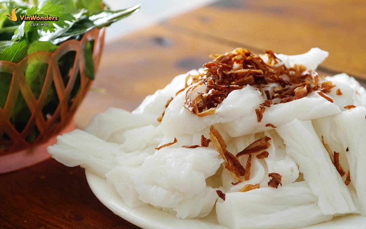 Du lịch Cửa Lò 4 ngày 3 đêm: Cẩm nang ăn chơi hết ý trọn bộ 7 Bánh mướt Diễn Châu đặc sản xứ Nghệ