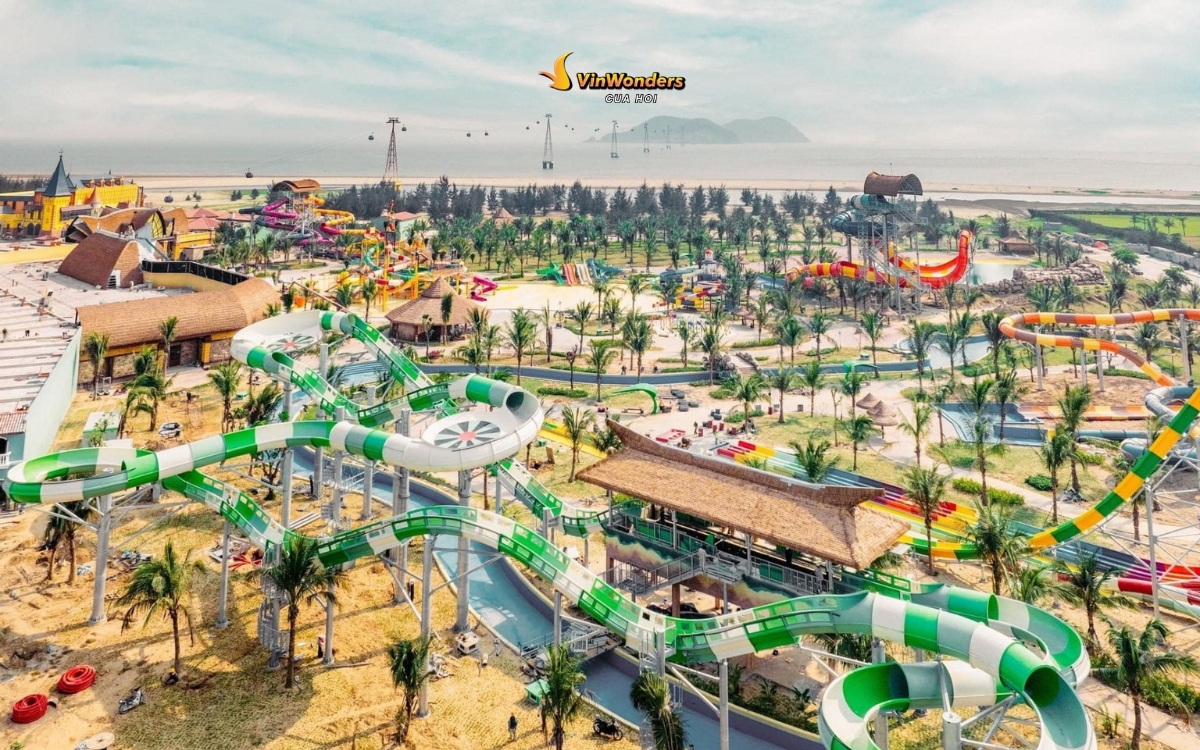 VinWonders Cửa Hội là tổ hợp vui chơi giải trí hàng đầu Bắc Bộ 