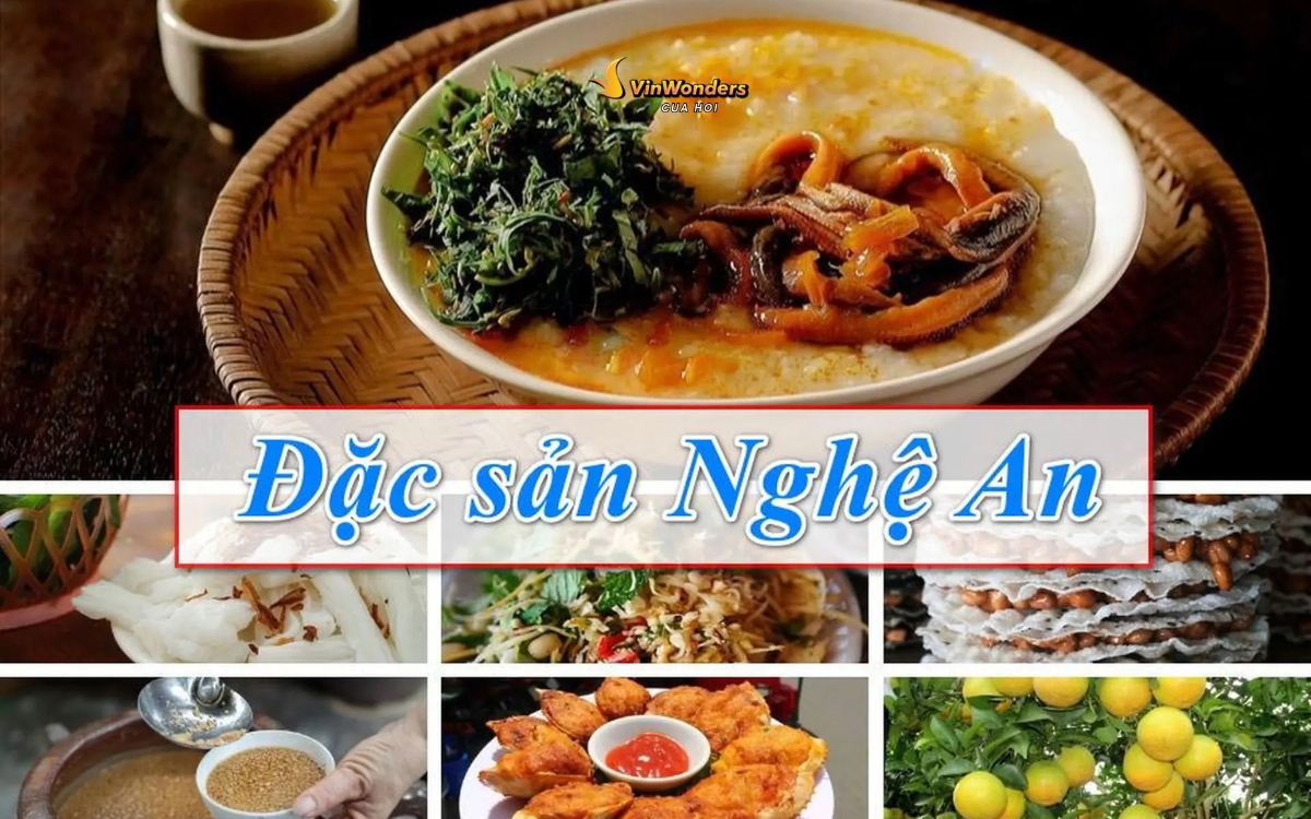 Nghệ An có nhiều món đặc sản địa phương 