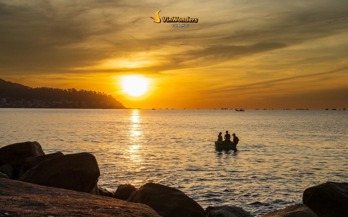 Đảo Lan Châu Nghệ An: Bí mật hoang sơ giữa biển Cửa Lò 5 Săn hoàng hôn ở đảo Lan Châu Nghệ An