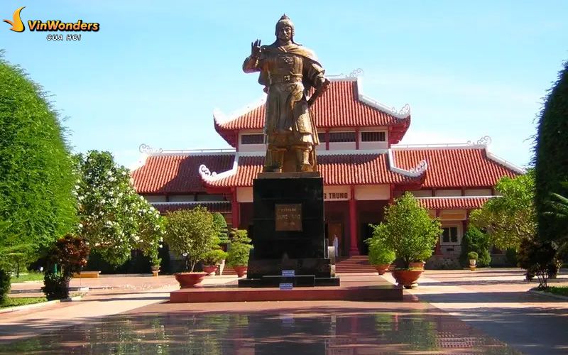 Đền thờ Vua Quang Trung biểu tượng của tinh thần thượng võ, yêu nước 